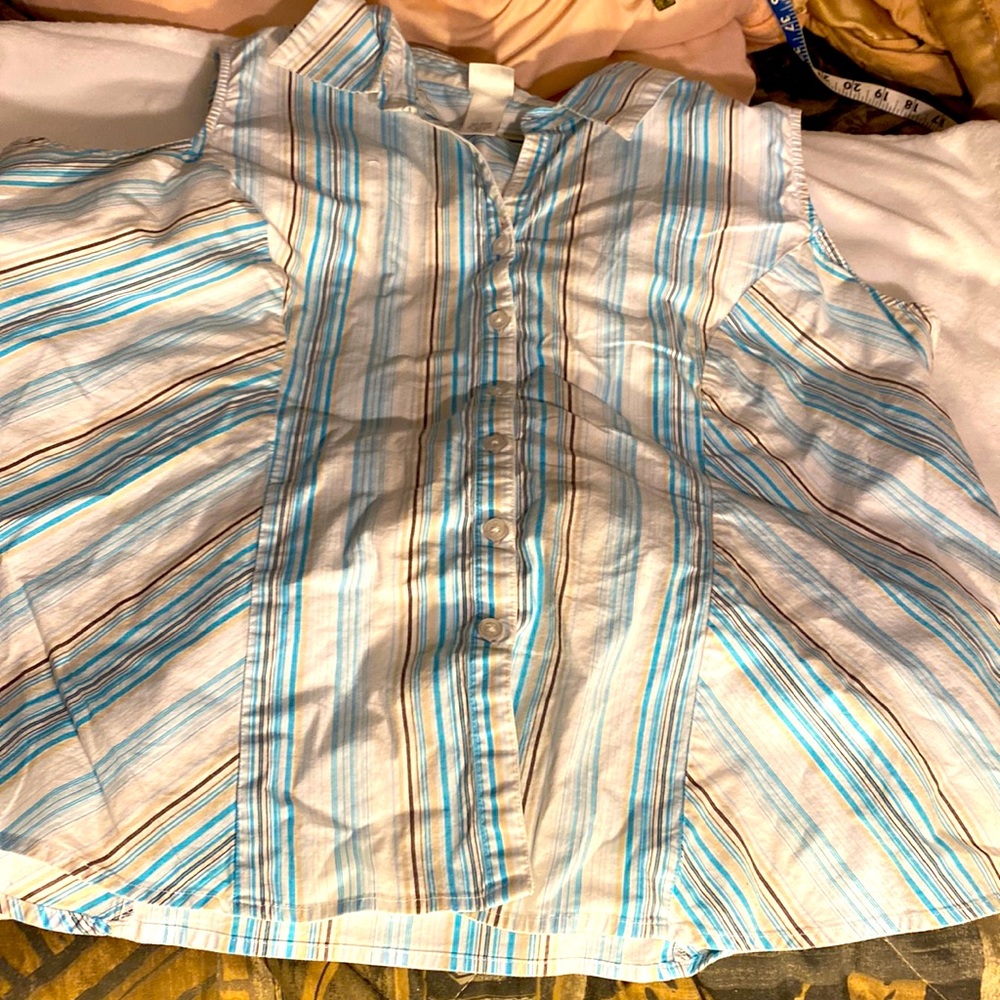 Fashion Bug stretch sleeve less top size 22/24